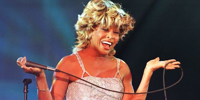 Tina Turner performing