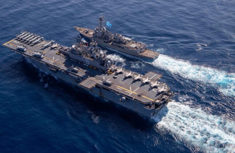 Chinese warship comes 150 yards of US destroyer in latest act of aggression