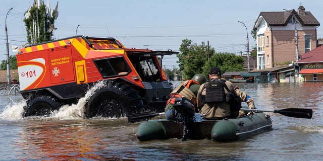 Ukraine flood