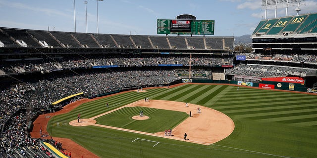 Oakland Coliseum general view