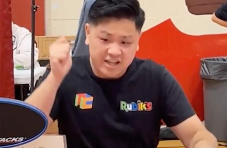 Max Park solves Rubik’s Cube in 3 seconds, setting new world record