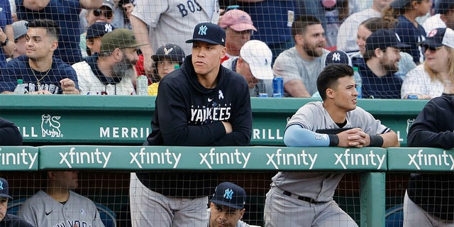 Aaron Judge and Anthony Volpe