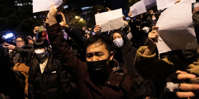 protest in china