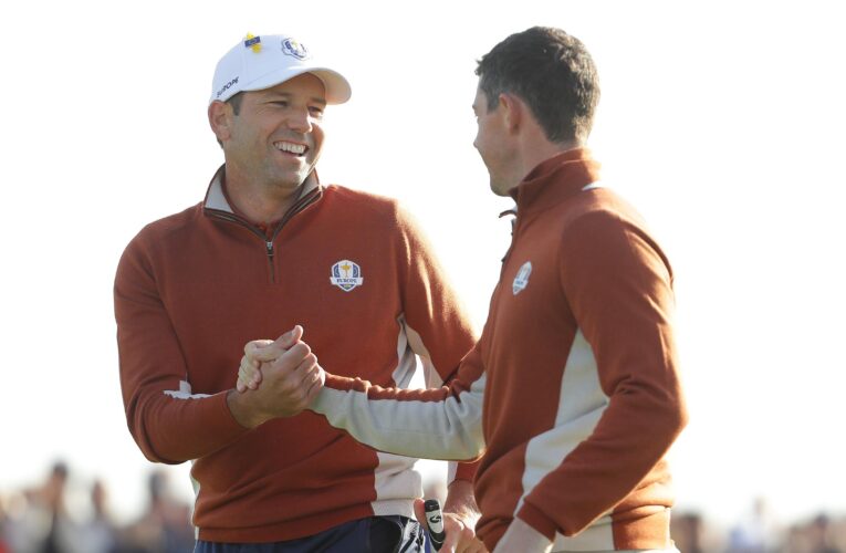 ‘I feel like I have that friend back’ – Sergio Garcia and Rory McIlroy end feud at US Open following row over LIV Golf