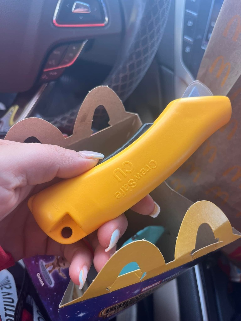 In a follow-up post, Almashy shared her feelings about the incident saying, "I'm very disappointed in my experience with McDonald's. This was found in my daughter's happy meal box. Enough said."