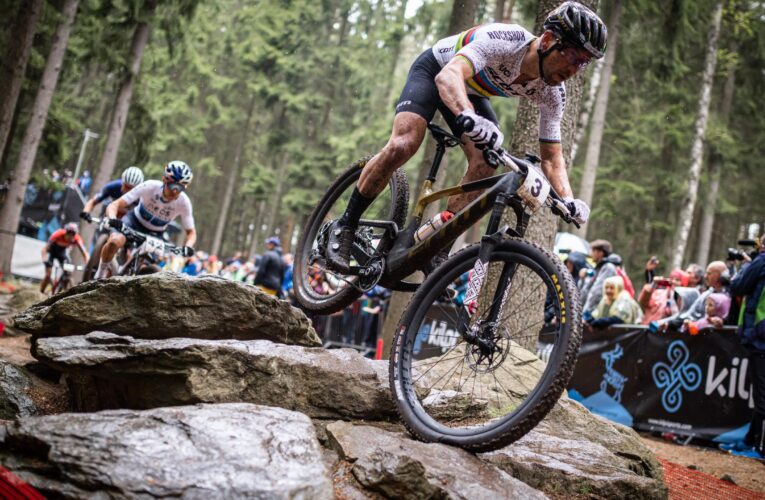 UCI Mountain Bike Cross-country Short Track World Cup men’s race LIVE – Can Nino Schurter win on home soil?