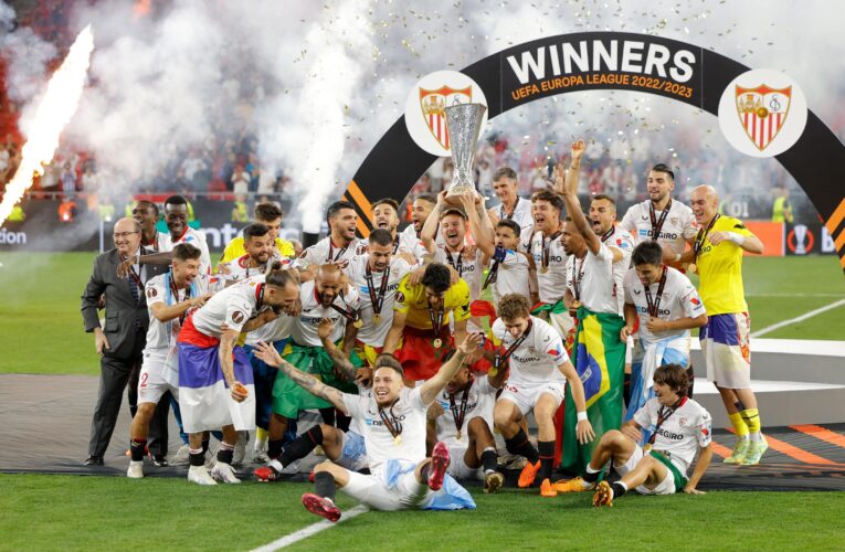 Sevilla 1-1 Roma AET (4-1 on pens): Spanish side claim record seventh Europa League crown after shootout win over Roma