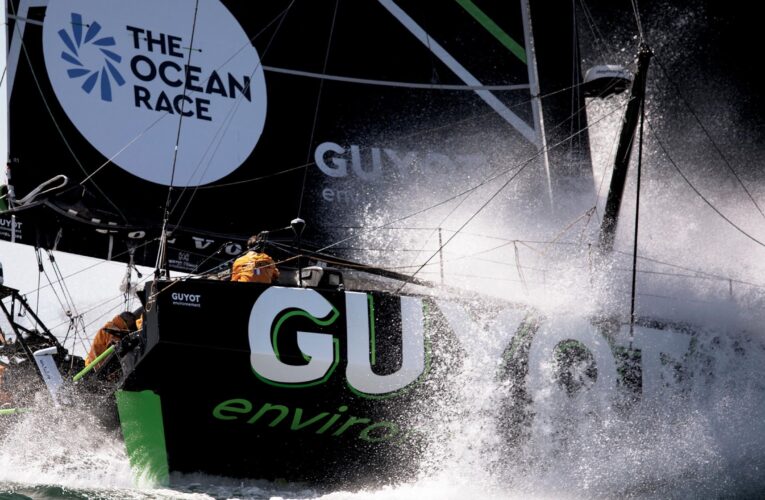 GUYOT environnement-Team Europe plan to return to The Ocean Race in Aarhus with a repaired boat after dismasting