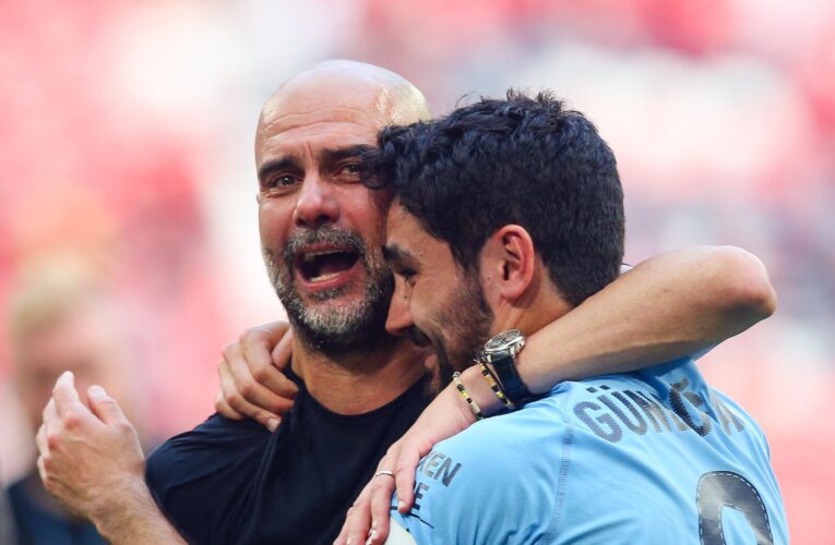 ‘Never again’ – Pep Guardiola says Manchester City players believe they have unique treble opportunity after FA Cup win