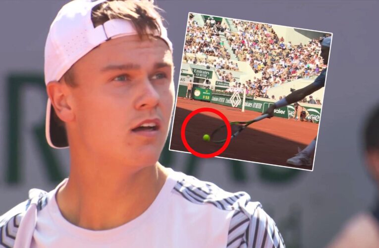 French Open: Holger Rune in double-bounce controversy – ‘The umpire has made a huge mistake’