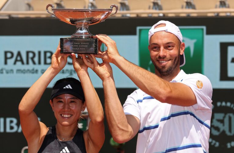 French Open: Miyu Kato nets emotional mixed doubles title after women’s doubles DQ – ‘Tears of joy!’