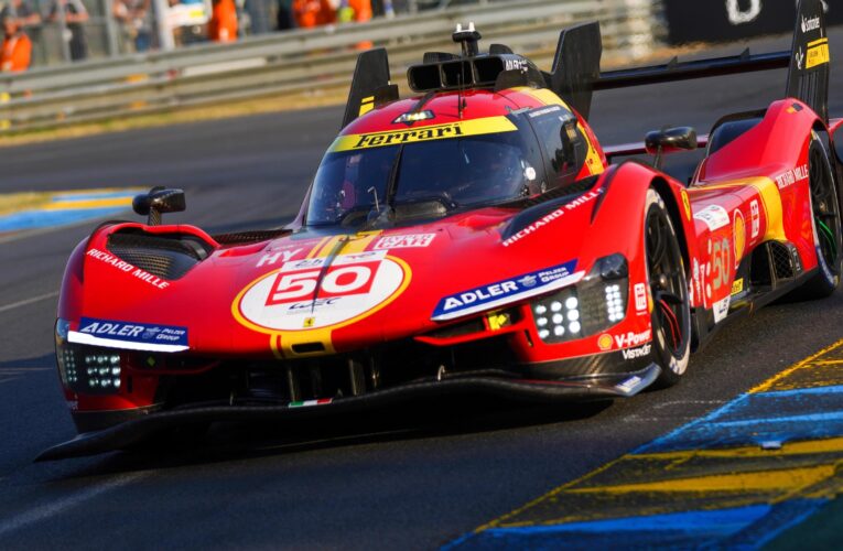 Ferrari take Hyperpole victory, Antonio Fuoco and Alessandro Pier Guidi lock out front row for 24 Hours of Le Mans