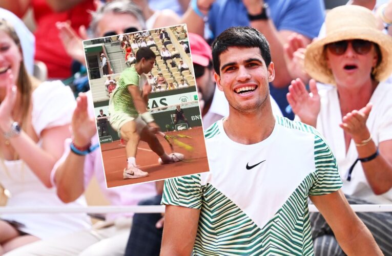French Open: ‘Beyond belief!’ – Carlos Alcaraz shot so good ‘even Novak Djokovic is laughing’
