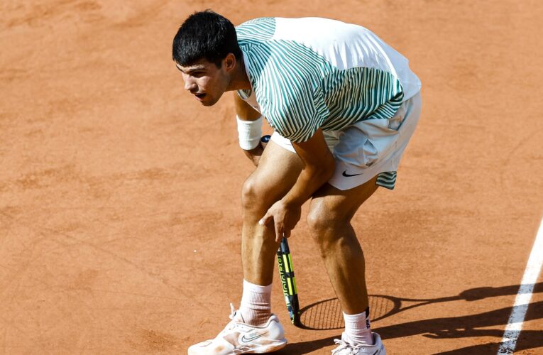 Carlos Alcaraz admits ‘tension’ of Grand Slam semi-final hindered him in French Open loss to Novak Djokovic
