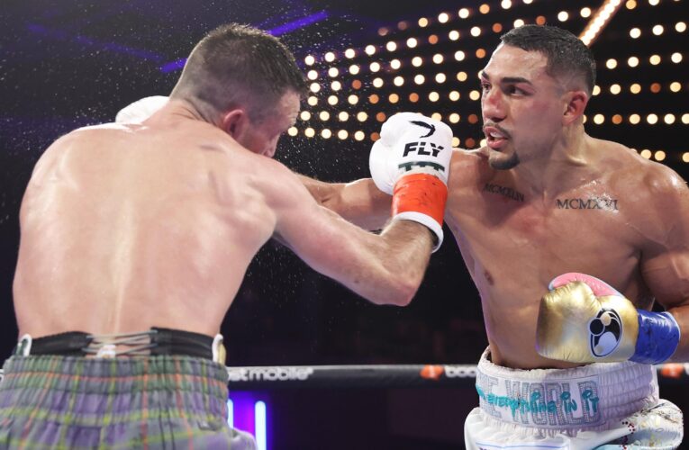 ‘No excuses’ – Josh Taylor loses WBO super-lightweight title on points to Teofimo Lopez at Madison Square Garden