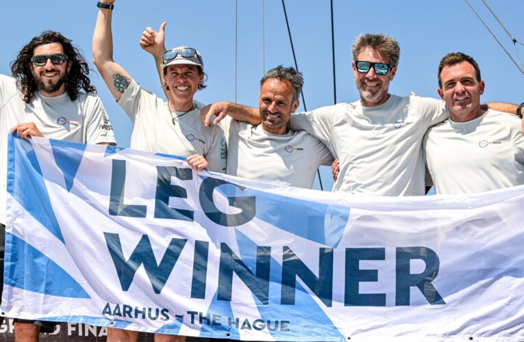The Ocean Race 2022-23: 11th Hour Racing Team win ‘insane’ Leg 6 in The Hague to extend overall race lead