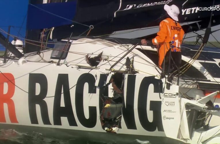 ‘Absolutely incredible’ crash leaves 11th Hour Racing Team’s hopes of winning the Ocean Race 2022-23 in tatters