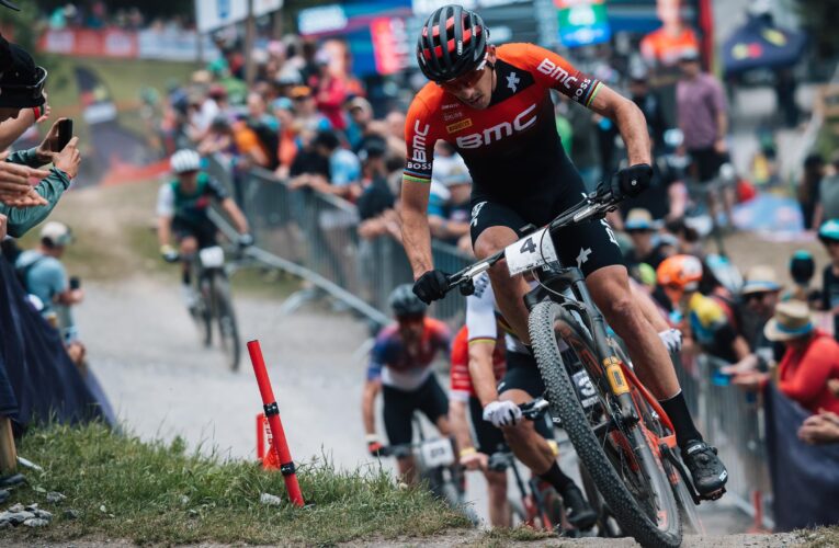 UCI Mountain Bike Cross-Country Short Track World Cup men’s race live – Jordan Sarrou claims win