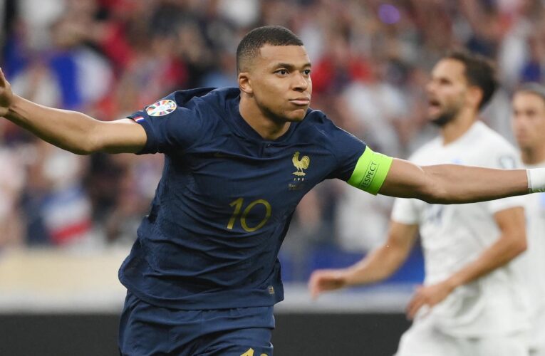 France 1-0 Greece: Kylian Mbappe’s record 54th goal of season decides Euro 2024 qualifier in Paris