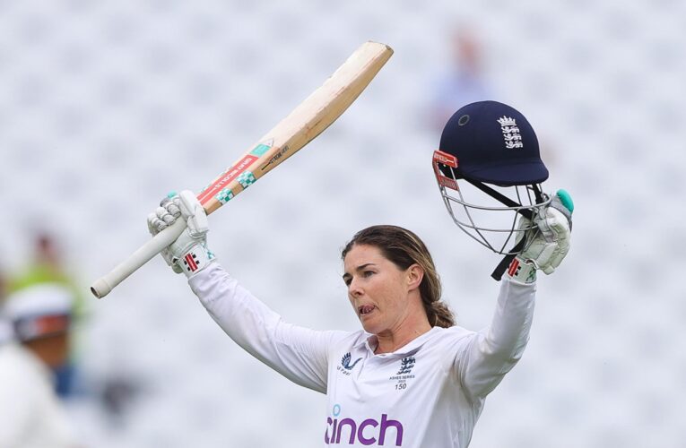 Women’s Ashes: Tammy Beaumont makes maiden century as England fight back against Australia on day two at Trent Bridge