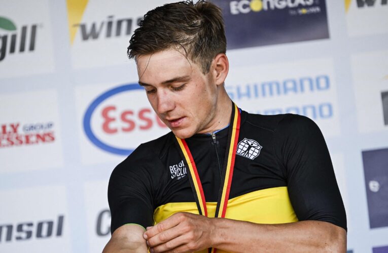 Tadej Pogacar and Remco Evenepoel win national road cycling titles, Fred Wright takes British crown