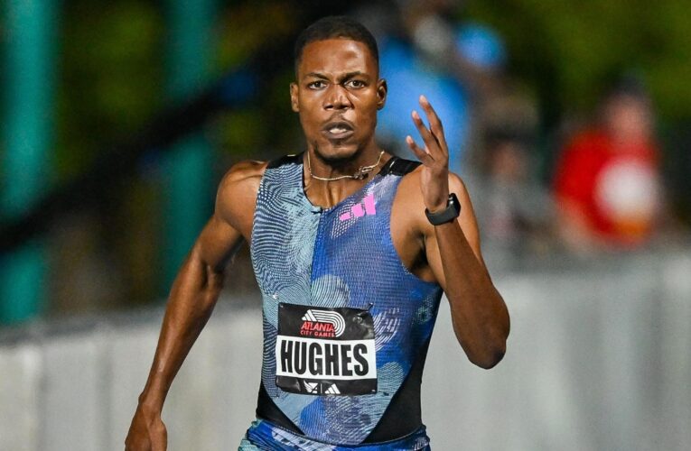 Zharnel Hughes targets World Championships podium after breaking Linford Christie’s record, says ‘sky is the limit’