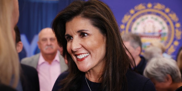 Republican presidential candidate and former U.N. Ambassador Nikki Haley