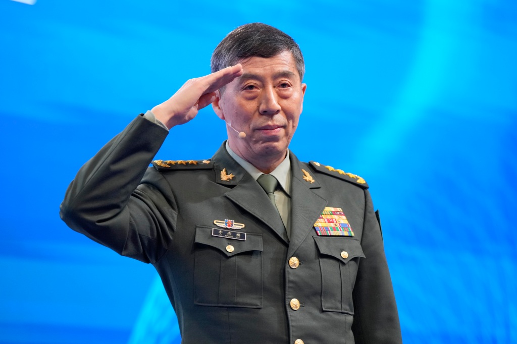 Chinese Defense Minister Li Shangfu.