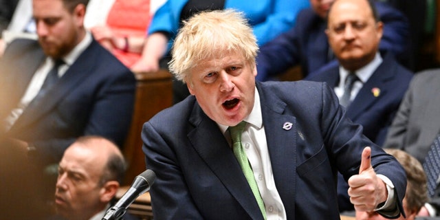 Prime Minister Boris Johnson House of Commons