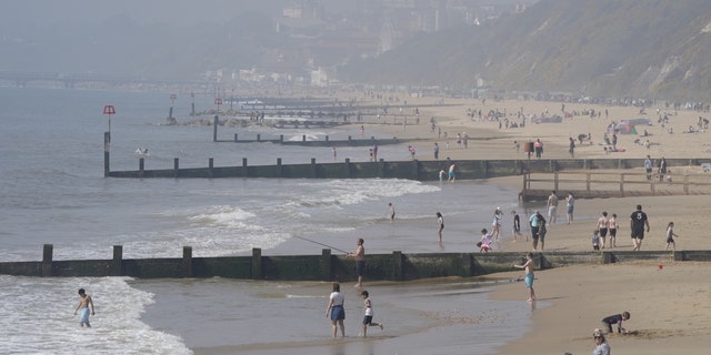 Piers at Dorset beach