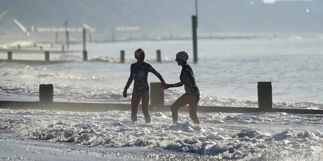 Dorset beachgoers