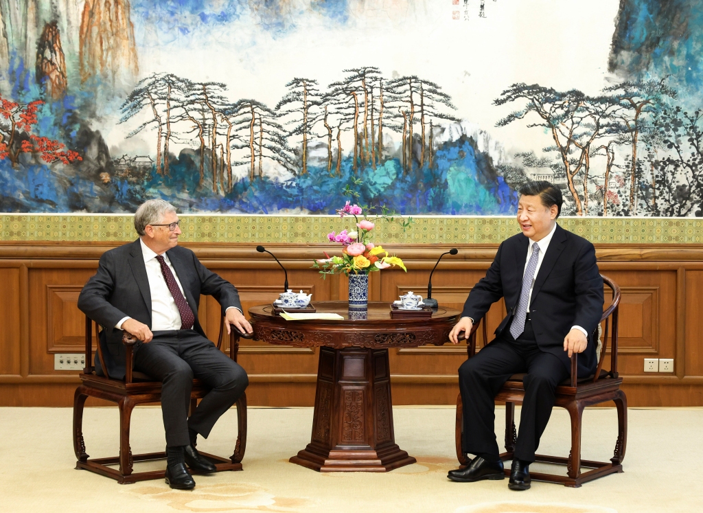 Gates, who arrived in Beijing on Wednesday, told Xi that he was "honored" to have the chance to meet. 