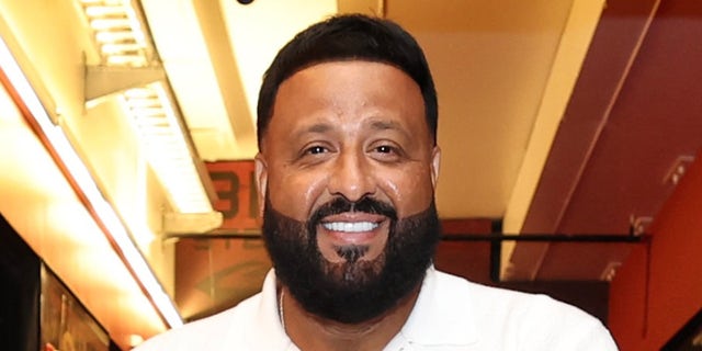 DJ Khaled smiles