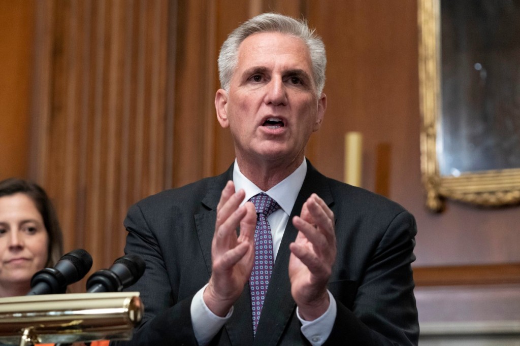 House Speaker Kevin McCarthy said he will be "held in contempt if he doesn't do what is responsible to do."