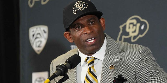 Deion Sanders introduced at Colorado