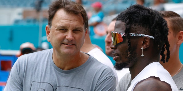 Drew Rosenhaus and Tyreek Hill