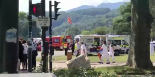 Annecy crime scene