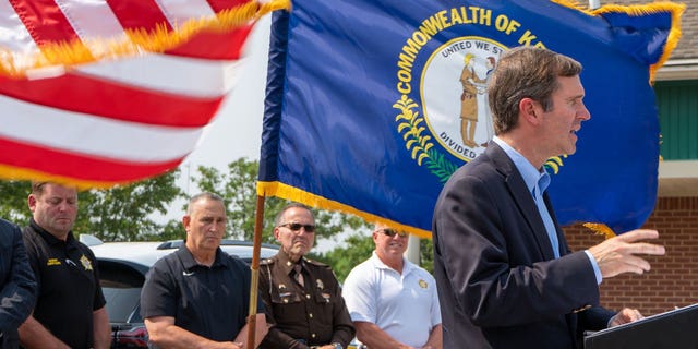 Democratic Kentucky Gov. Andy Beshear