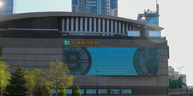 The outside of TD Garden