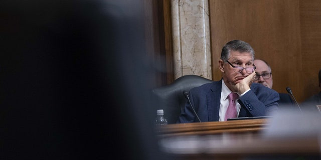 Joe Manchin in Senate hearing