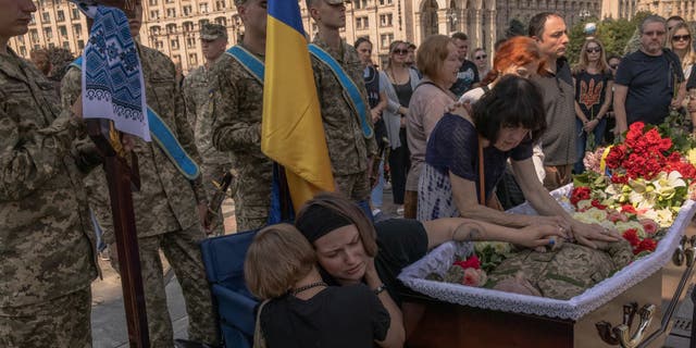 Ukraine funeral