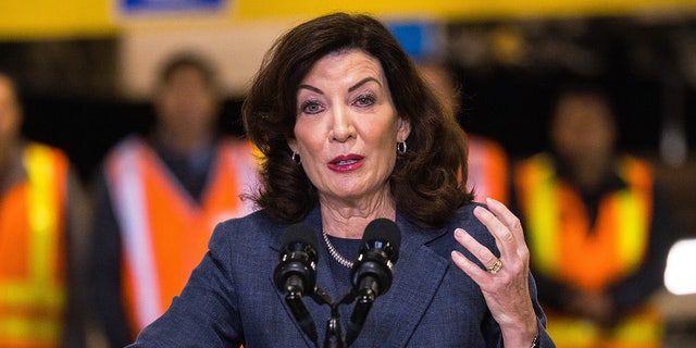 Democratic New York Gov. Kathy Hochul