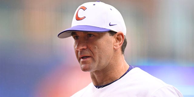 Clemson head coach Erik Bakich against Miami