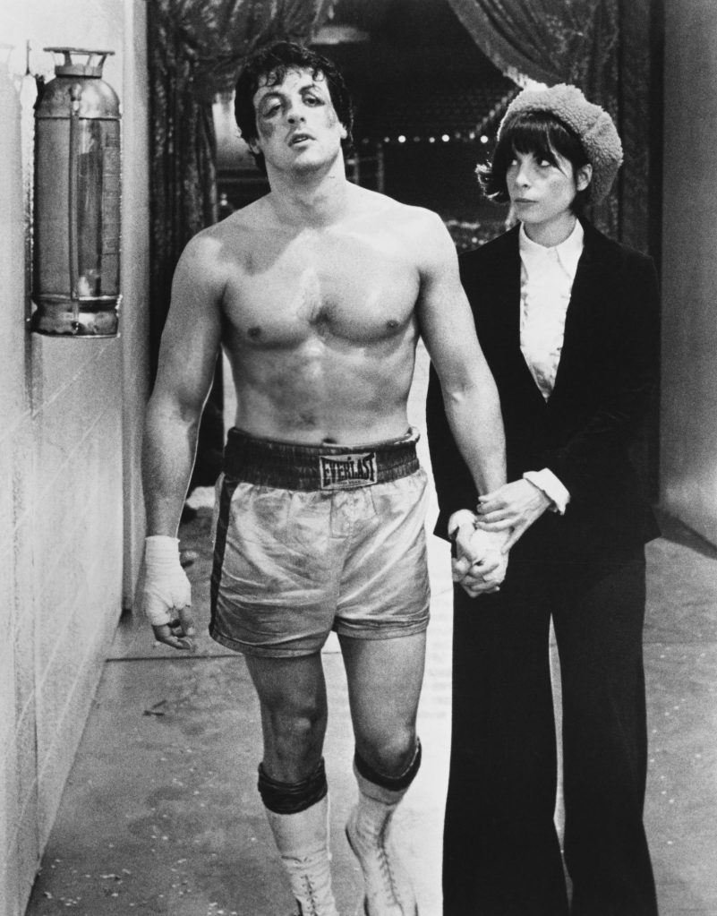 Stallone as Rocky Balboa in the hit 1976 film, "Rocky."