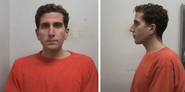 A mug shot head on and side profile of Idaho murder suspect Bryan Kohberger