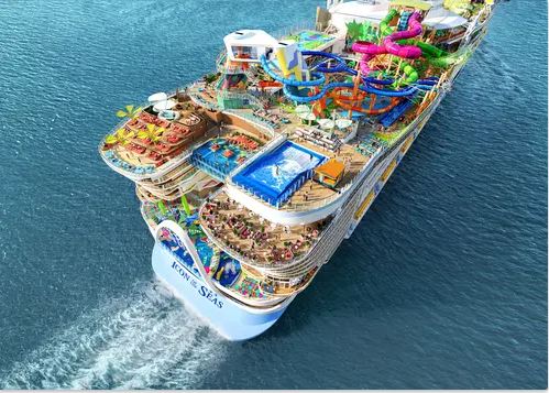 20 decks, a skywalk, a water park: Inside the world’s biggest cruise ship