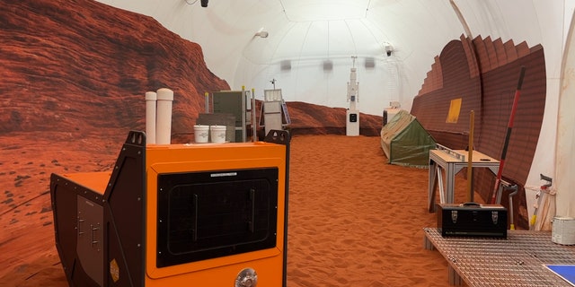 NASA's Mars simulation