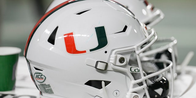 Miami football helmet