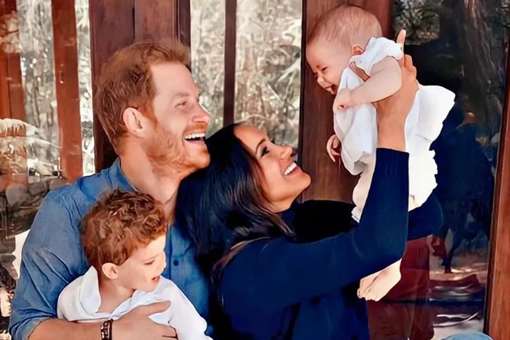 Prince Harry, Meghan Markle, Archie and Lilibet