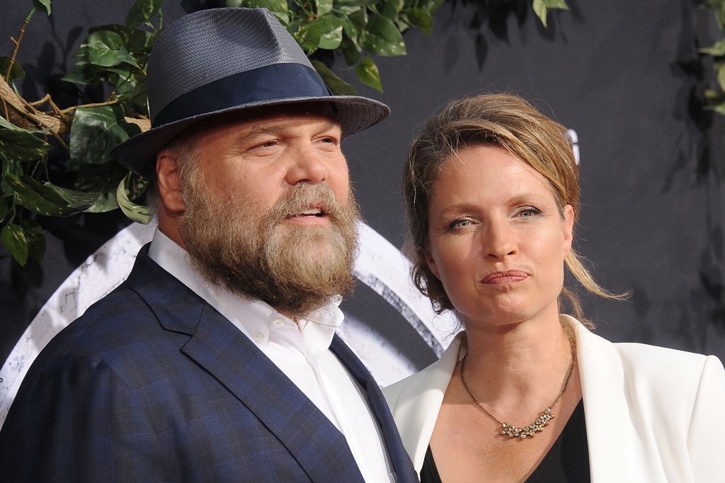Vincent D'Onofrio and wife Carin van der Donk